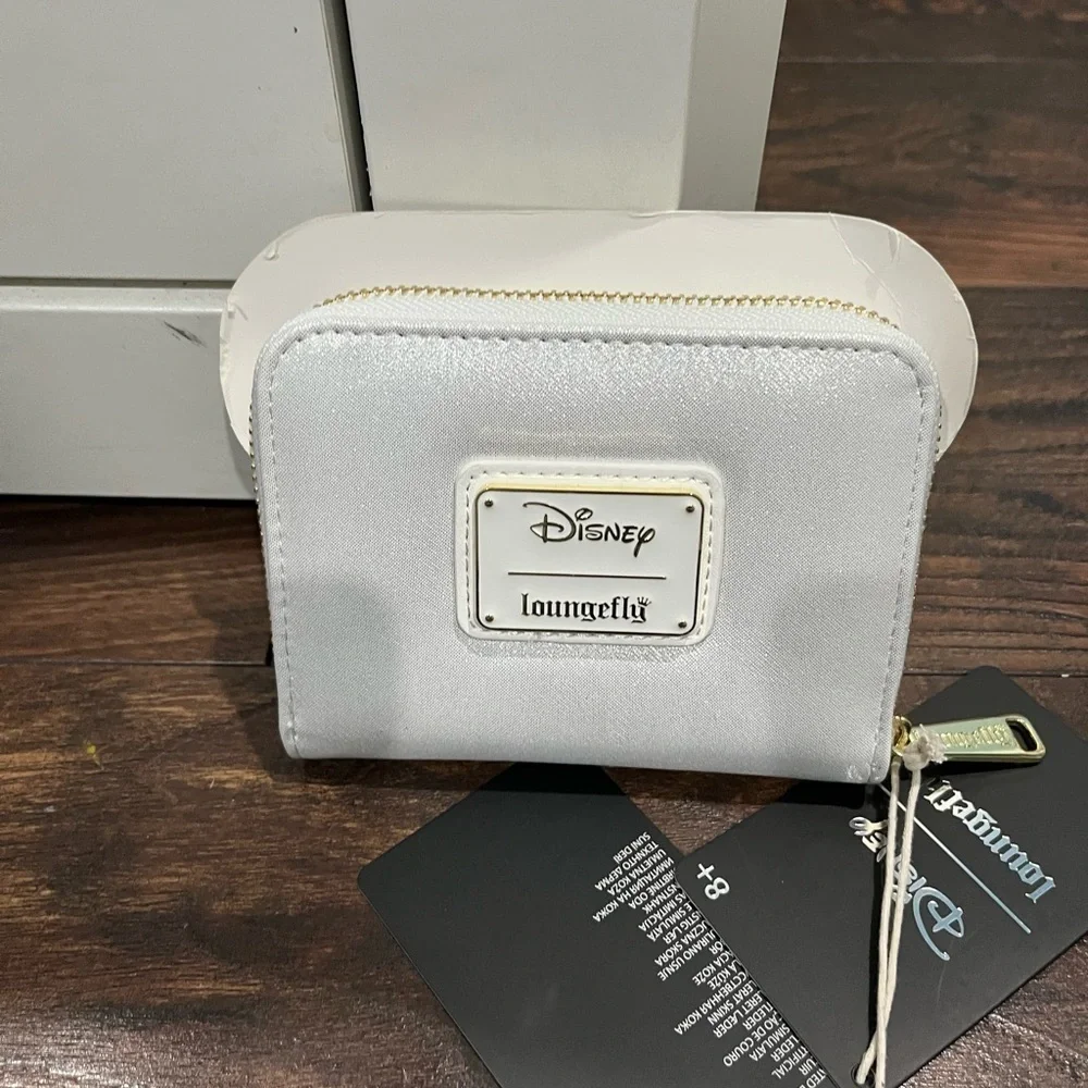 Disney‎ Loungefly Minnie Mouse Wedding Zip Around Wallet